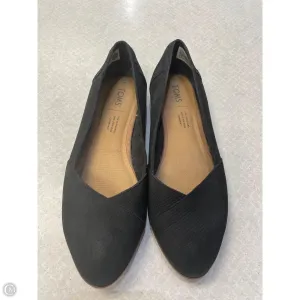 Shoes Flats By Toms In Black, Size: 6 toms
