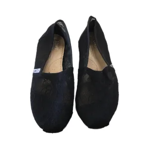 Shoes Flats By Toms In Black, Size: 6.5 toms