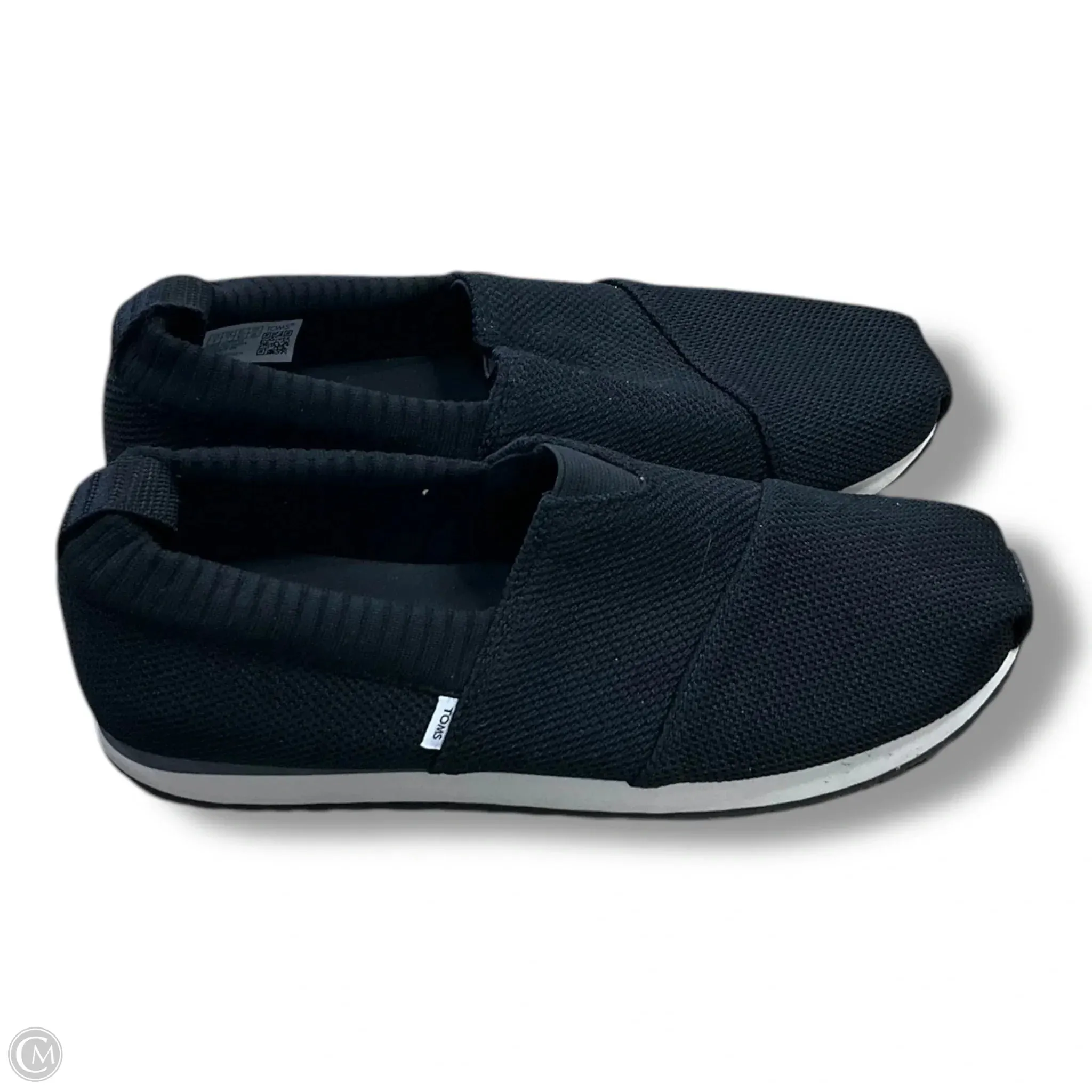Shoes Flats By Toms In Black, Size: 9 toms