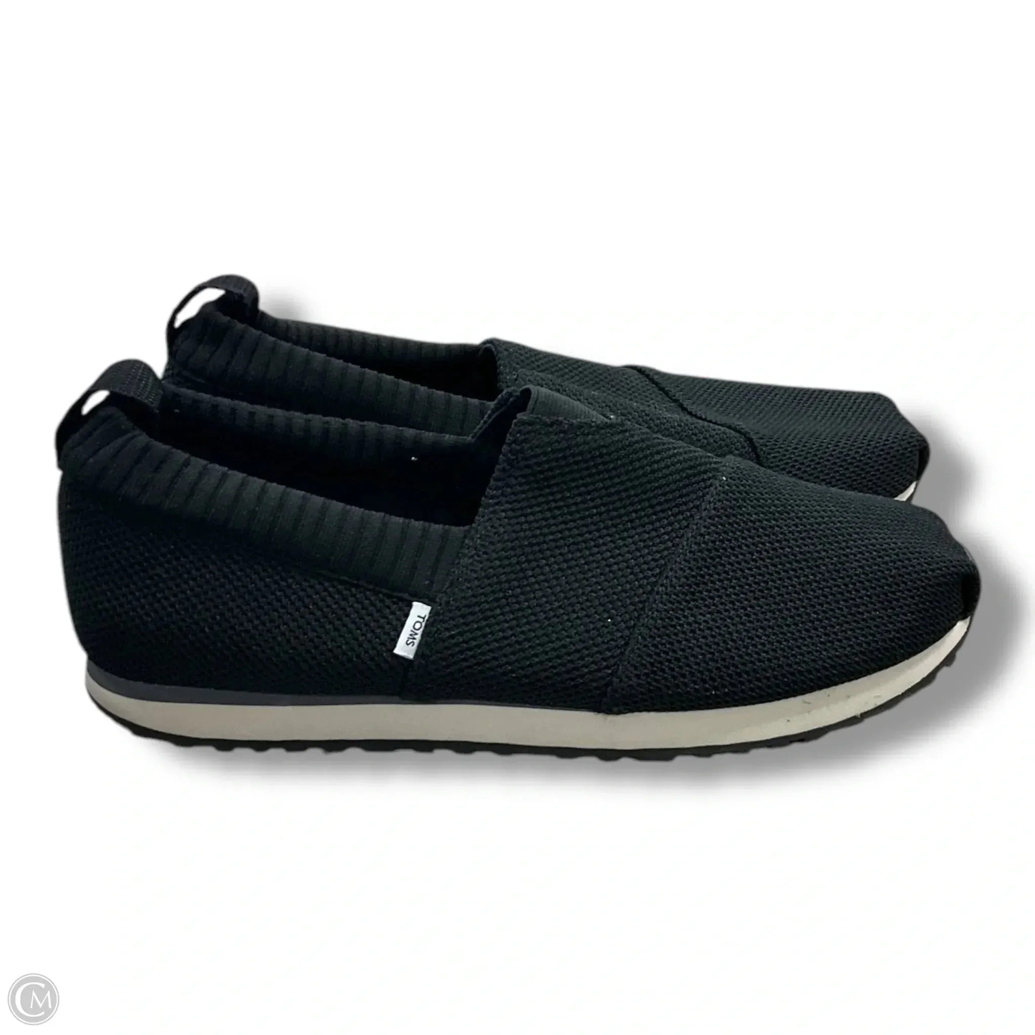 Shoes Flats By Toms In Black, Size: 9 toms