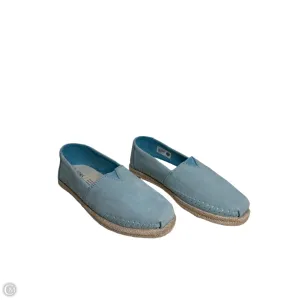 Shoes Flats By Toms In Blue, Size: 7.5 toms