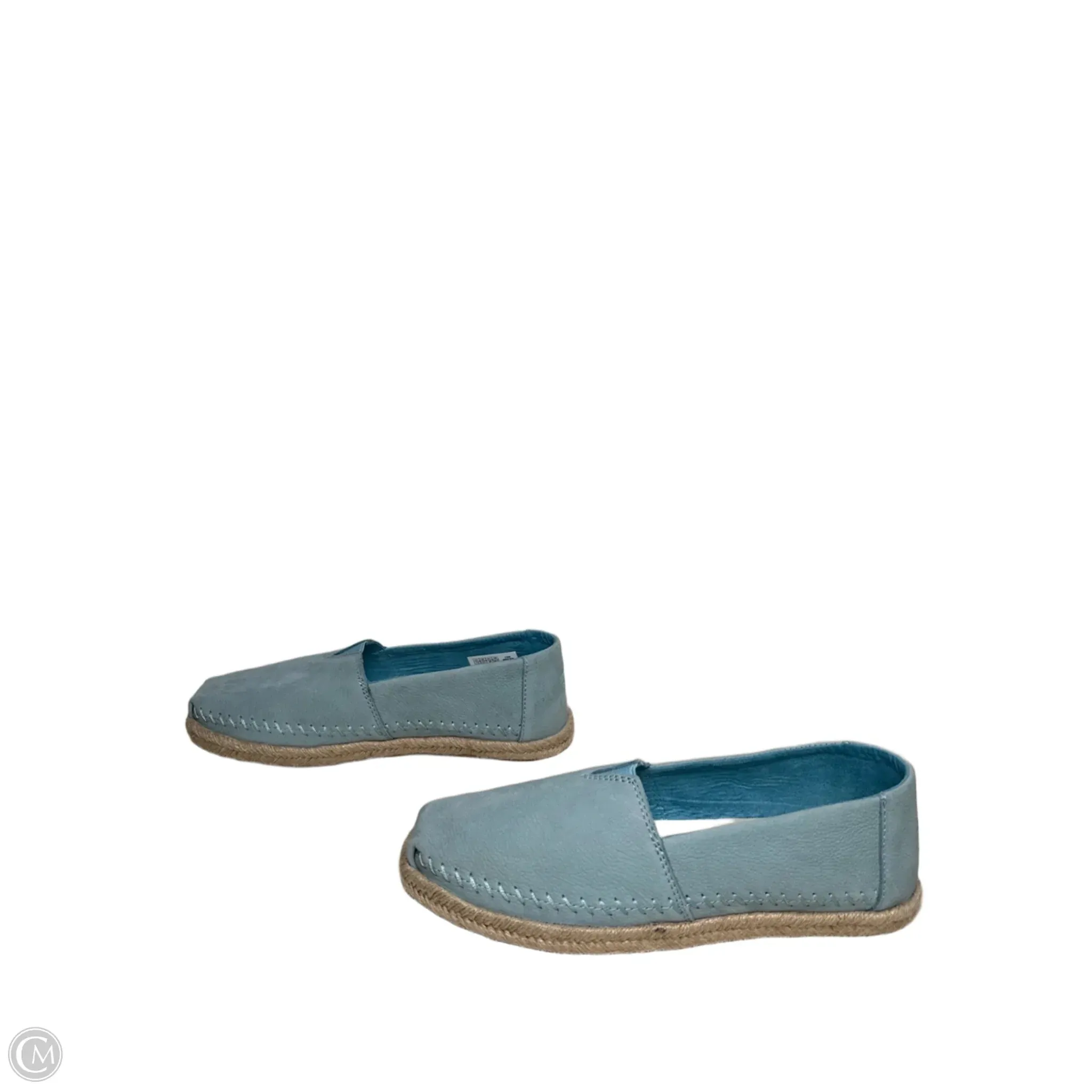 Shoes Flats By Toms In Blue, Size: 7.5 toms