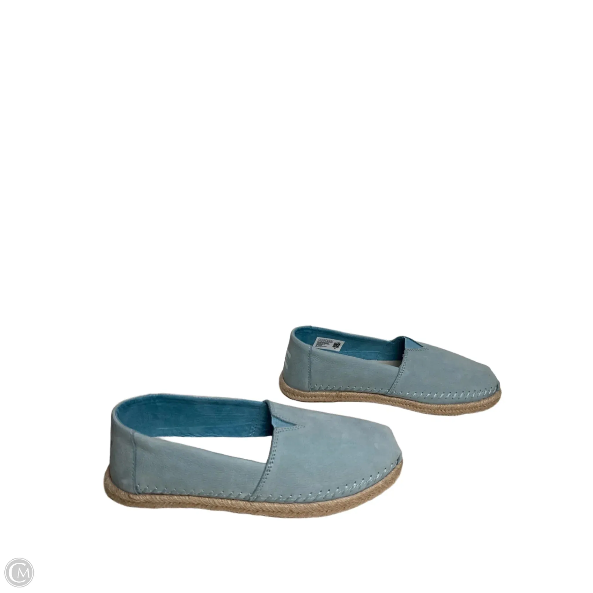 Shoes Flats By Toms In Blue, Size: 7.5 toms