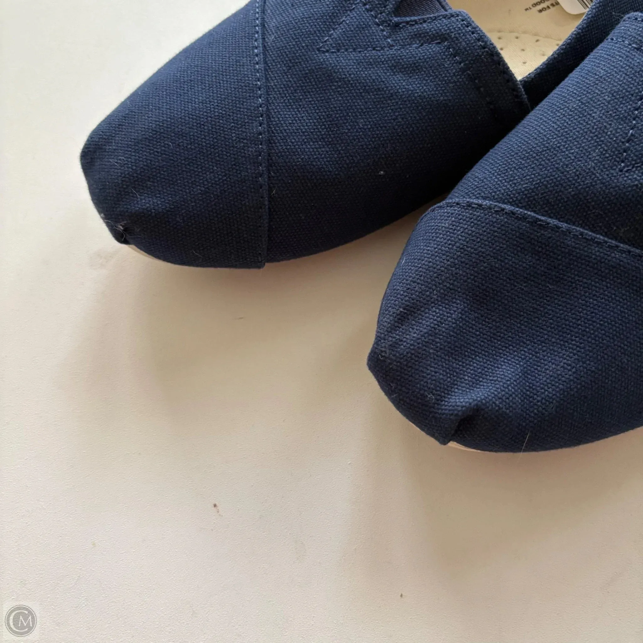 Shoes Flats By Toms In Blue, Size: 8 toms