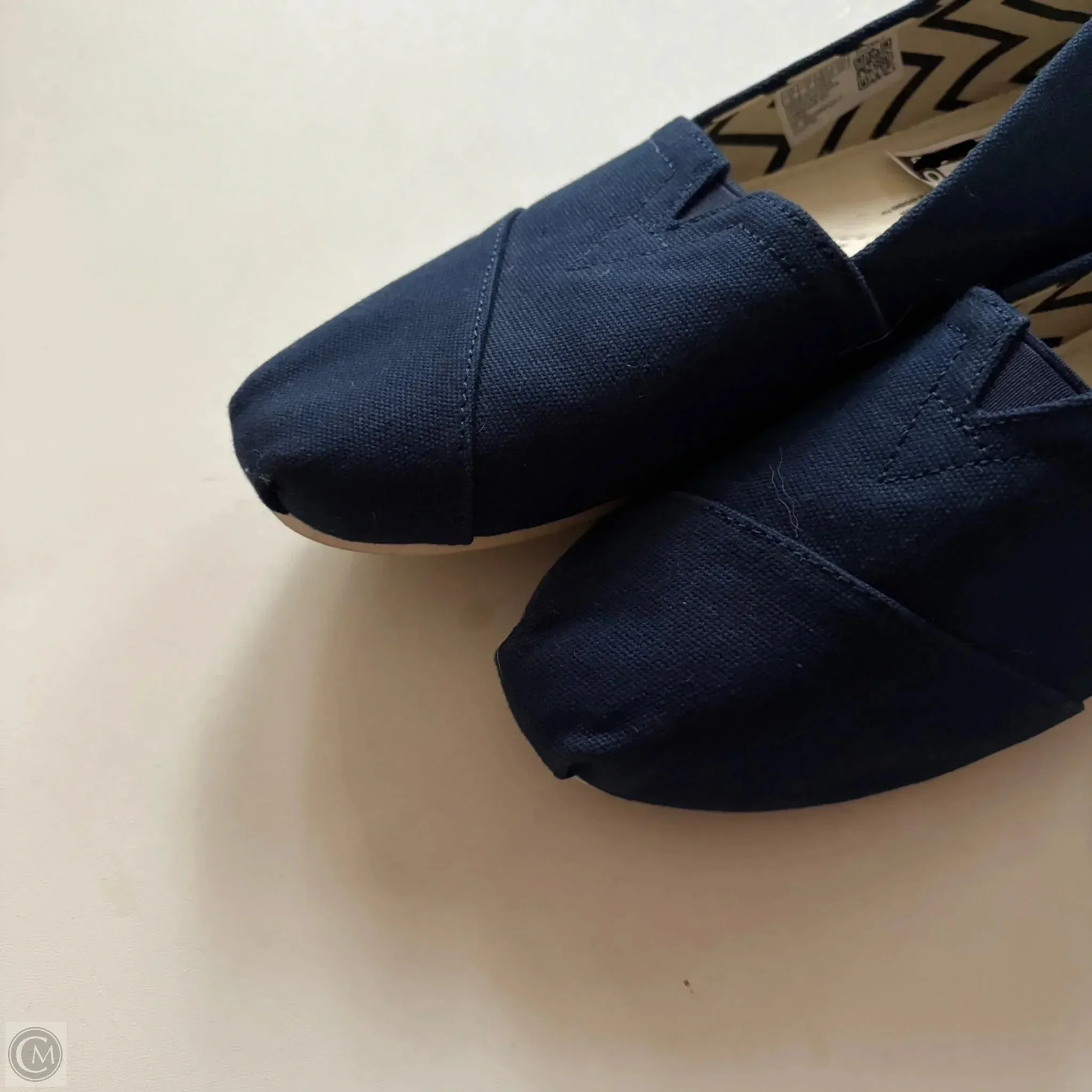Shoes Flats By Toms In Blue, Size: 8 toms