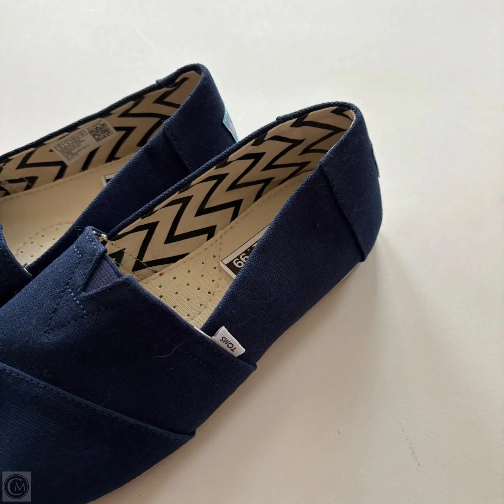 Shoes Flats By Toms In Blue, Size: 8 toms