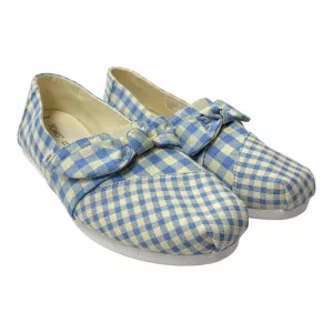 Shoes Flats By Toms In Blue, Size:10 toms