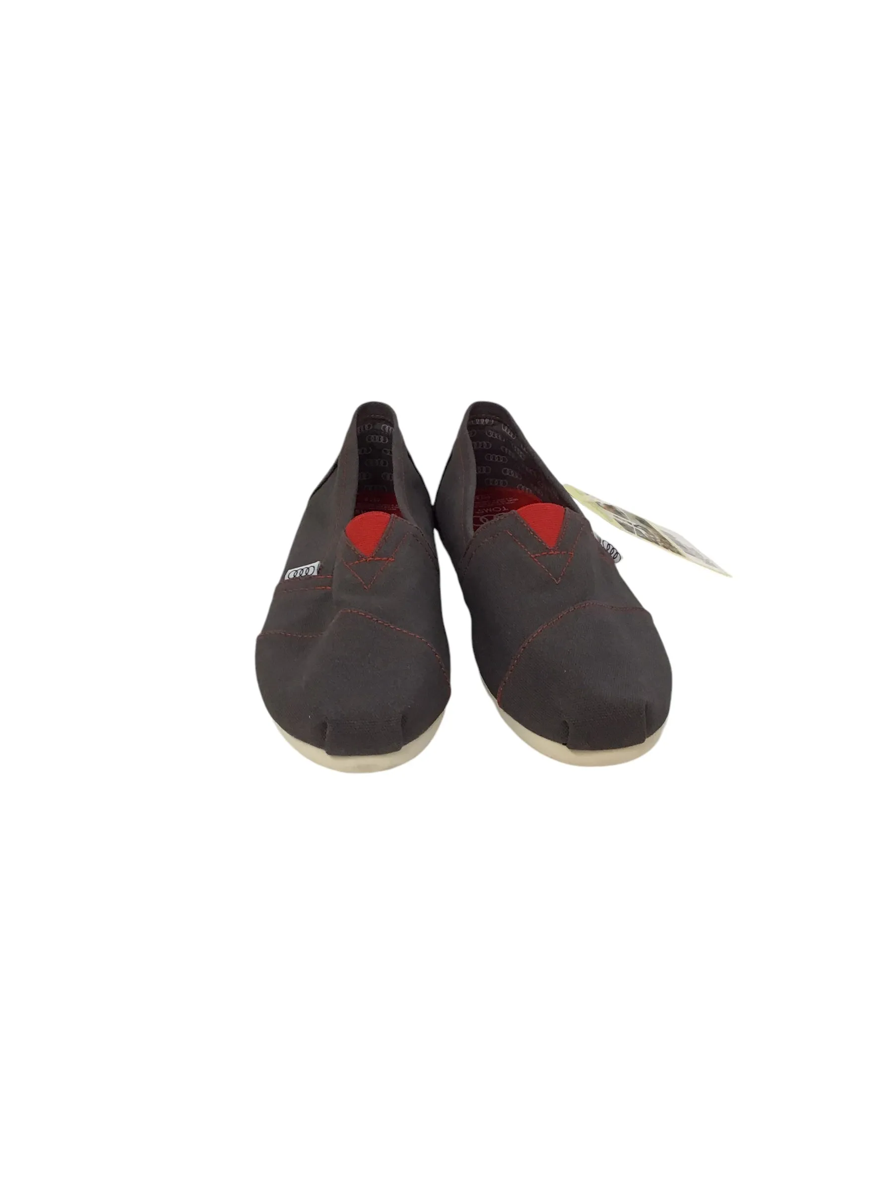 Shoes Flats By Toms In Brown & Red, Size: 7.5 toms