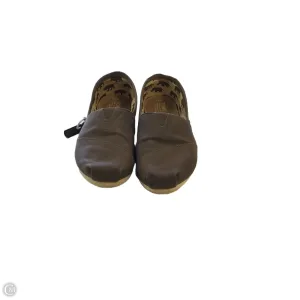 Shoes Flats By Toms In Brown, Size: 9.5 toms