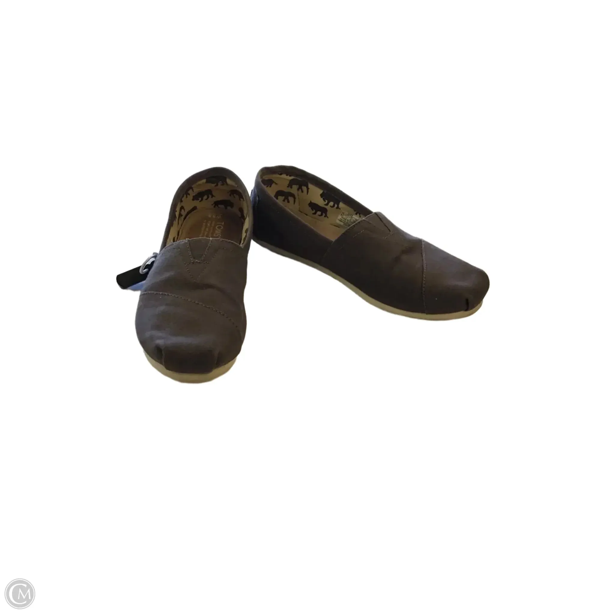 Shoes Flats By Toms In Brown, Size: 9.5 toms