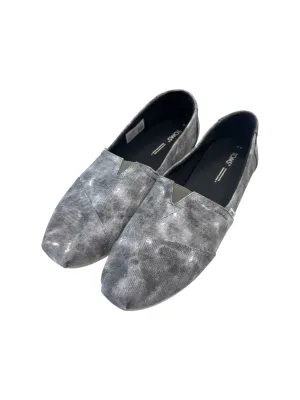 Shoes Flats By Toms In Grey, Size: 11 toms