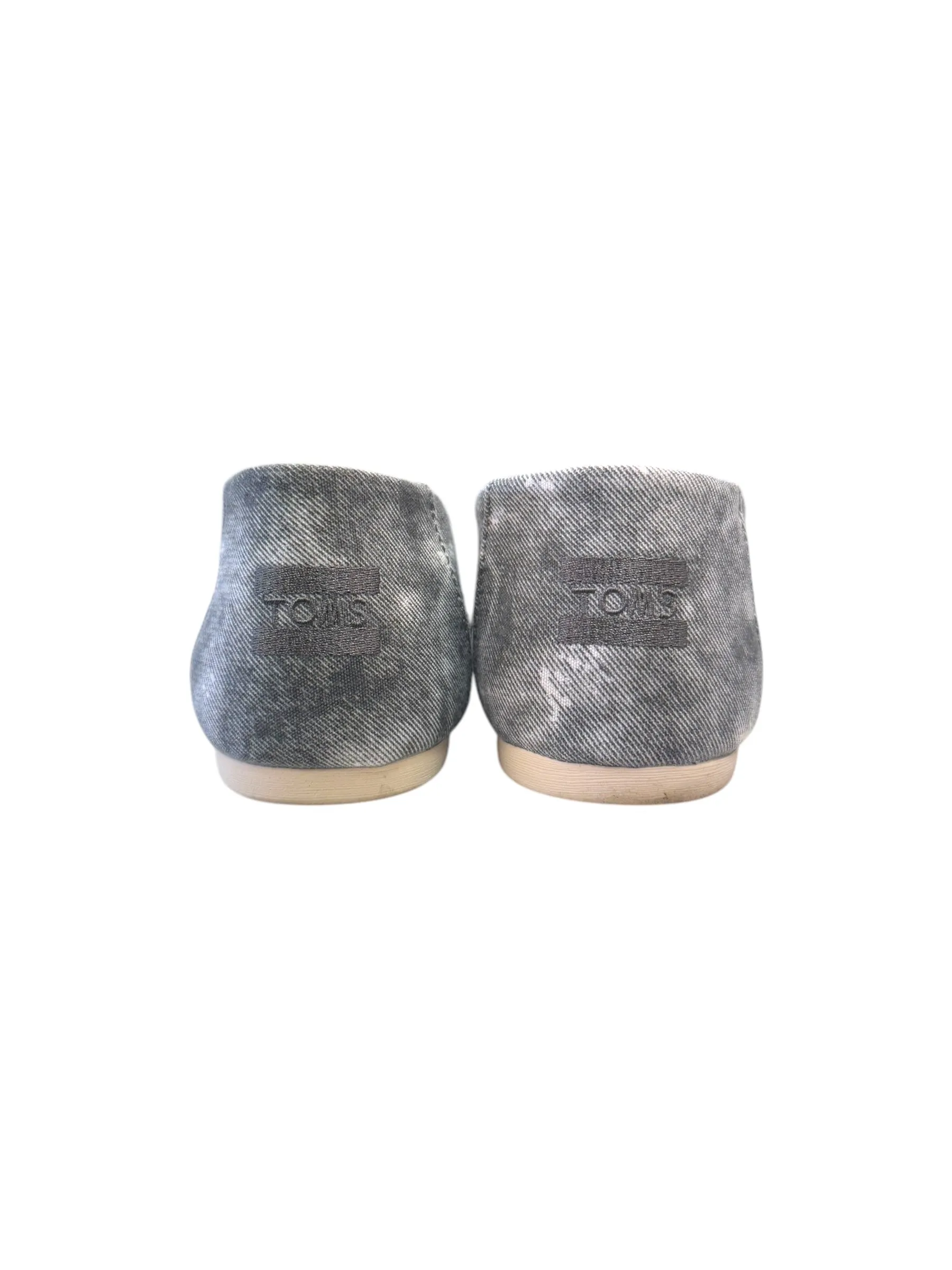 Shoes Flats By Toms In Grey, Size: 11 toms