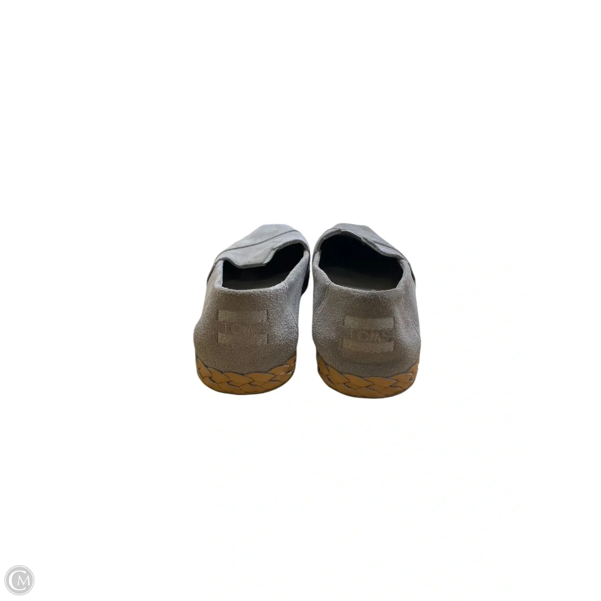 Shoes Flats By Toms In Grey, Size: 7.5 toms