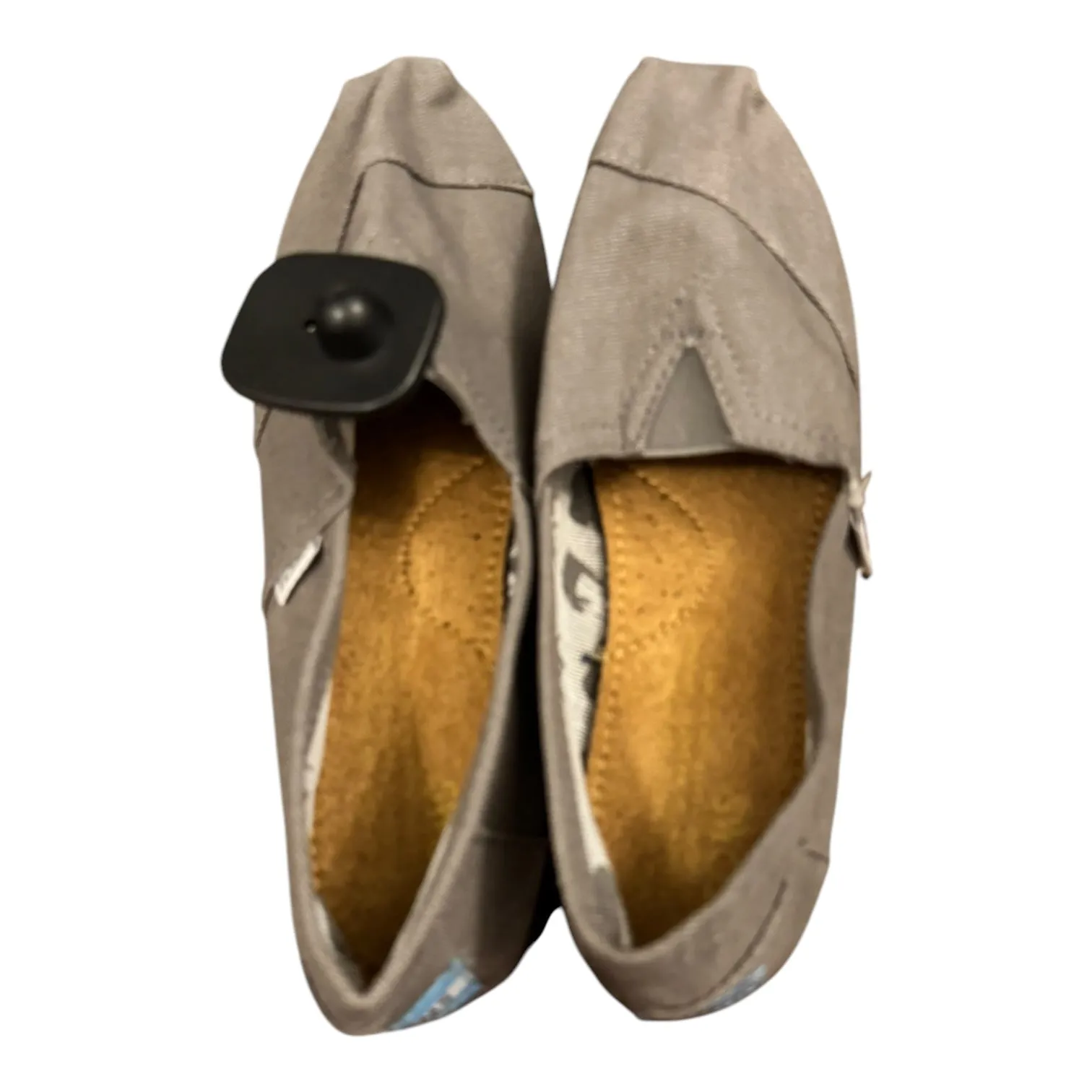 Shoes Flats By Toms In Grey, Size:10 toms