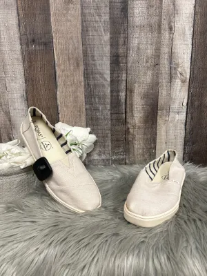 Shoes Flats By Toms In Ivory, Size: 7.5 toms