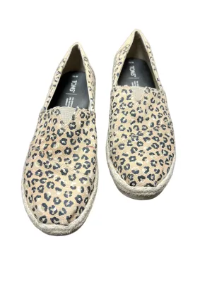 Shoes Flats By Toms In Leopard Print, Size: 10 toms