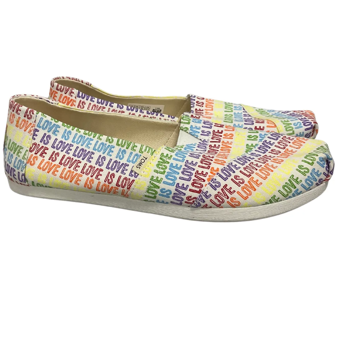 Shoes Flats By Toms In Multi-colored, Size: 5.5 toms