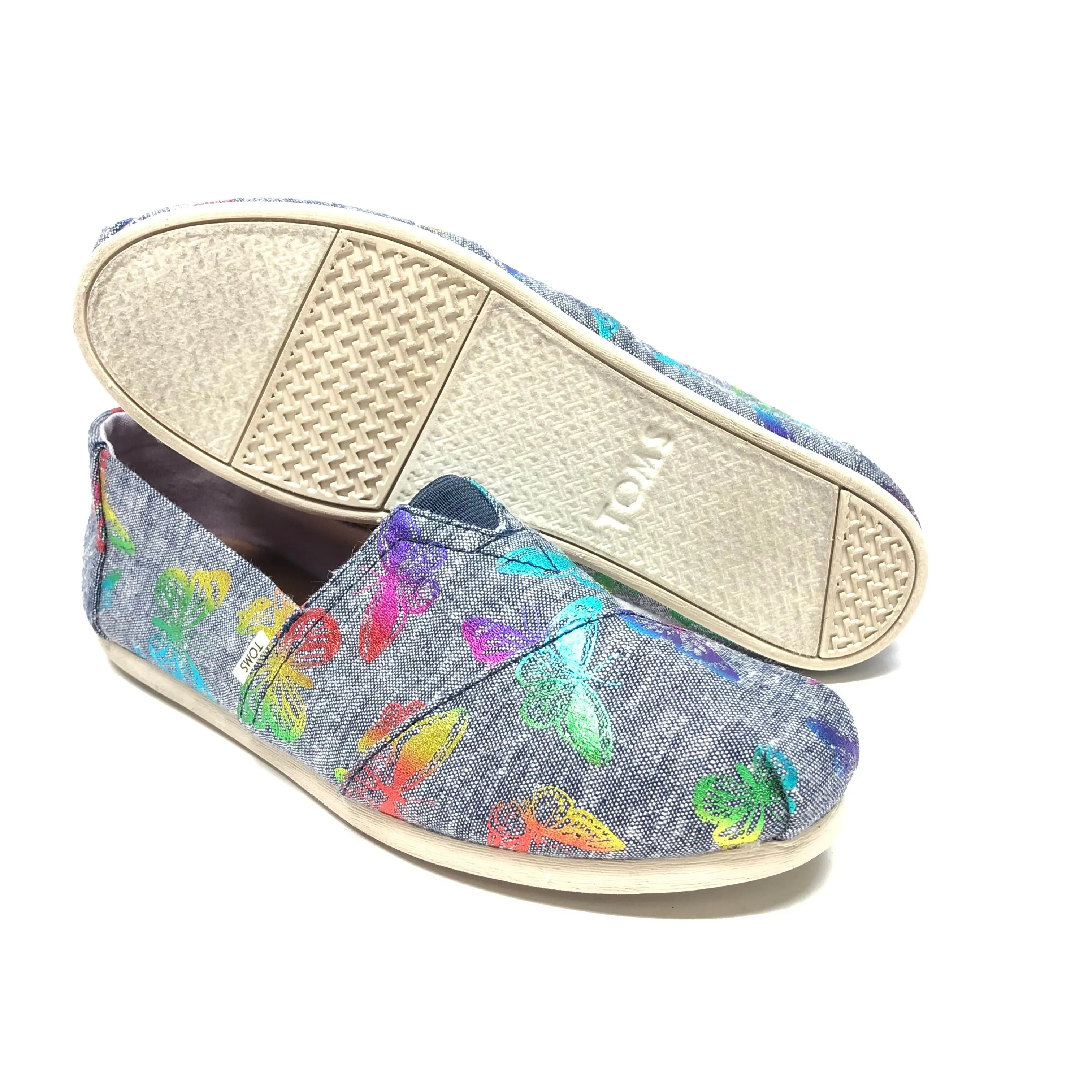 Shoes Flats By Toms In Multi-colored, Size: 7 toms
