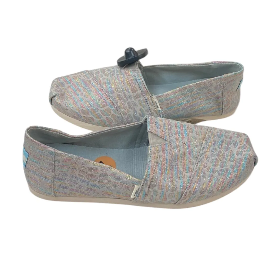 Shoes Flats By Toms In Multi, Size:7 toms