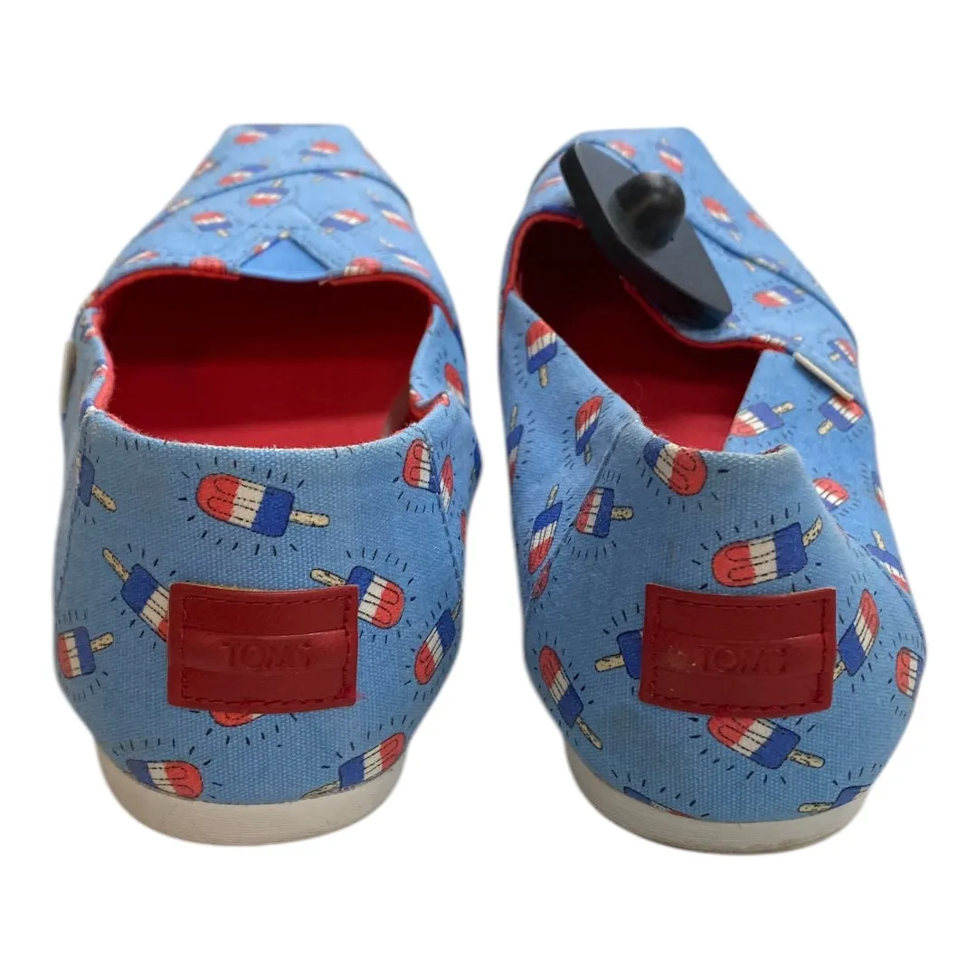 Shoes Flats By Toms In Multi, Size:7.5 toms