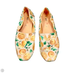 Shoes Flats By Toms In Orange & Pink, Size: 9 toms