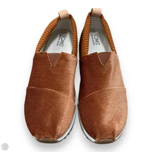 Shoes Flats By Toms In Orange, Size: 10 toms