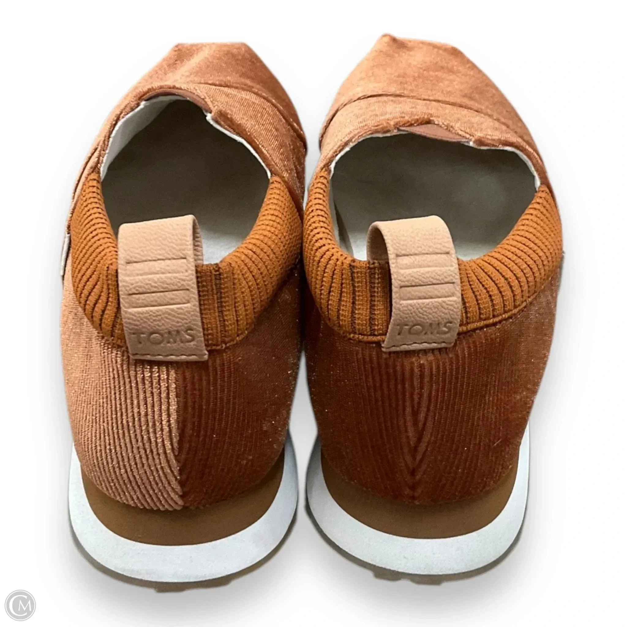Shoes Flats By Toms In Orange, Size: 10 toms