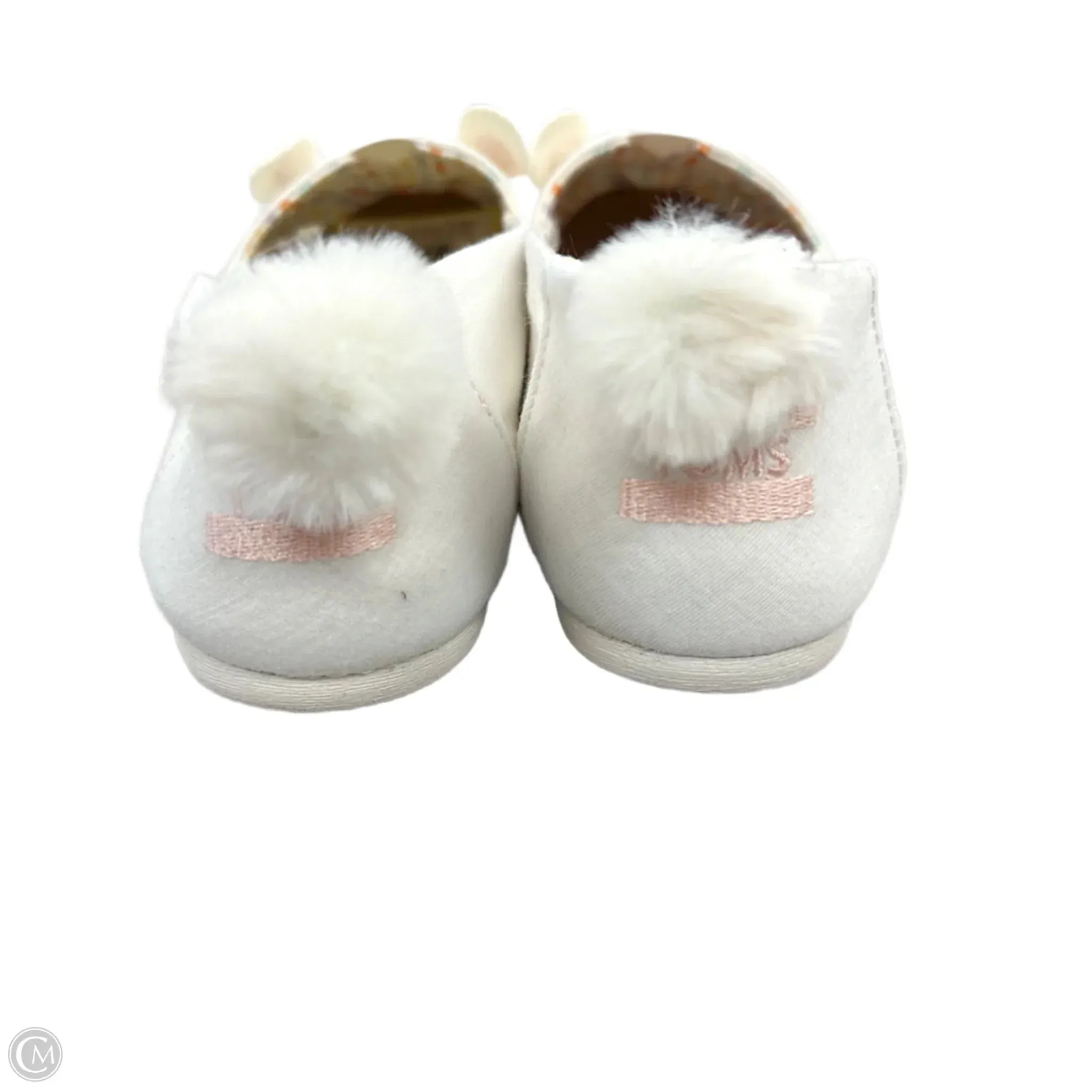 Shoes Flats By Toms In Pink & White, Size: 6.5 toms