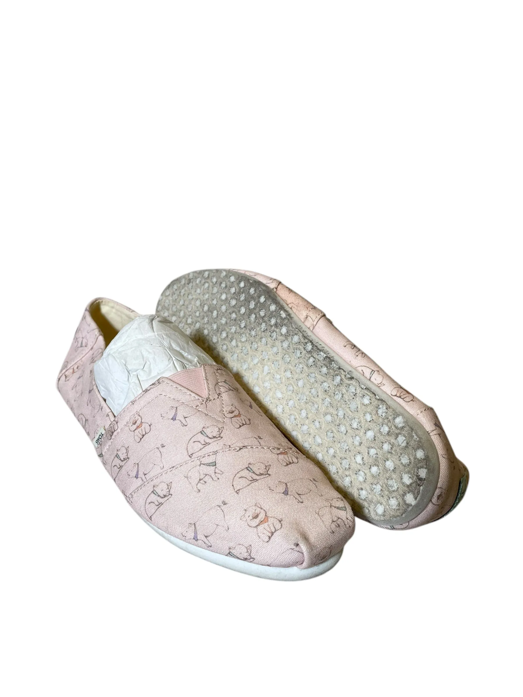Shoes Flats By Toms In Pink, Size: 6 toms