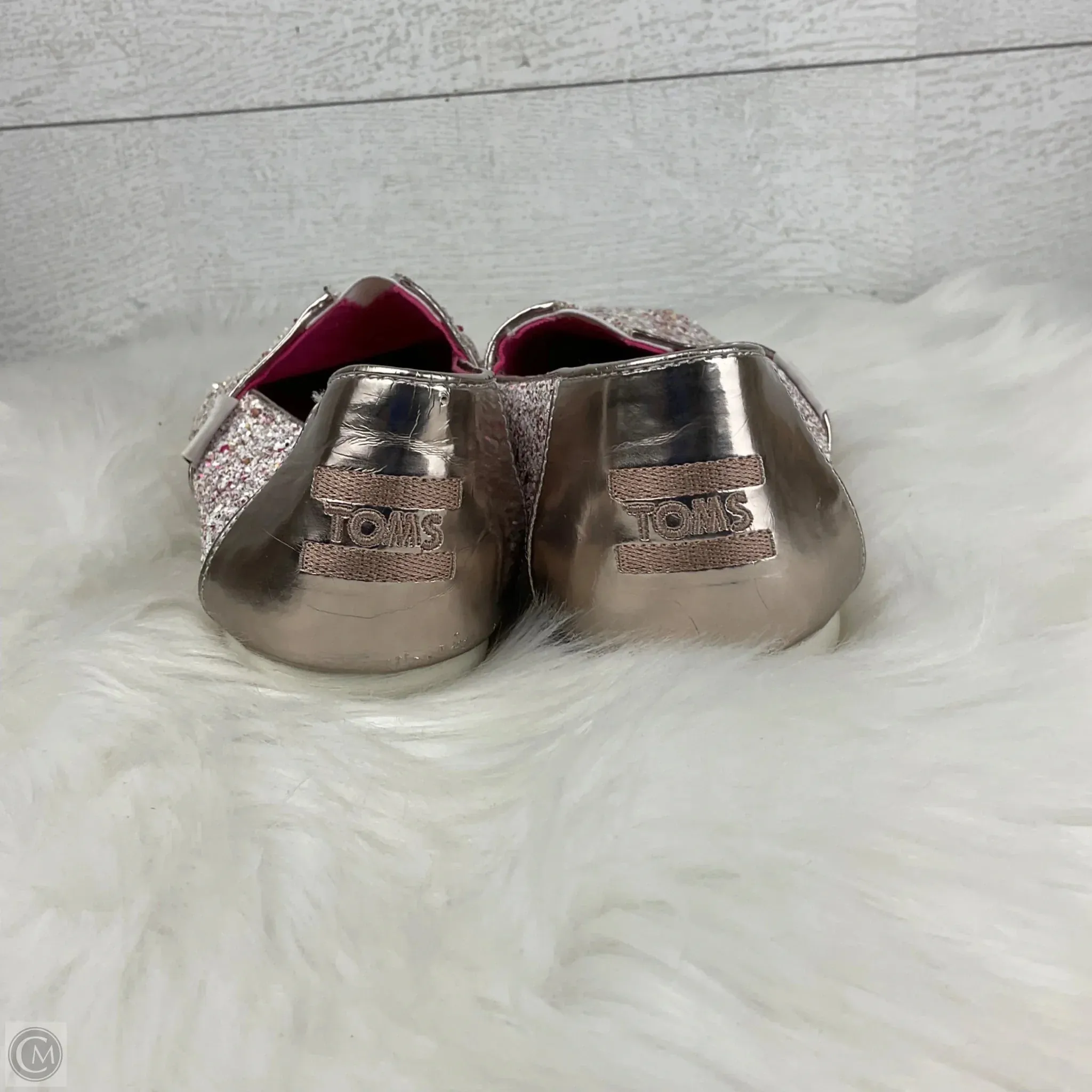 Shoes Flats By Toms In Pink, Size: 6.5 toms