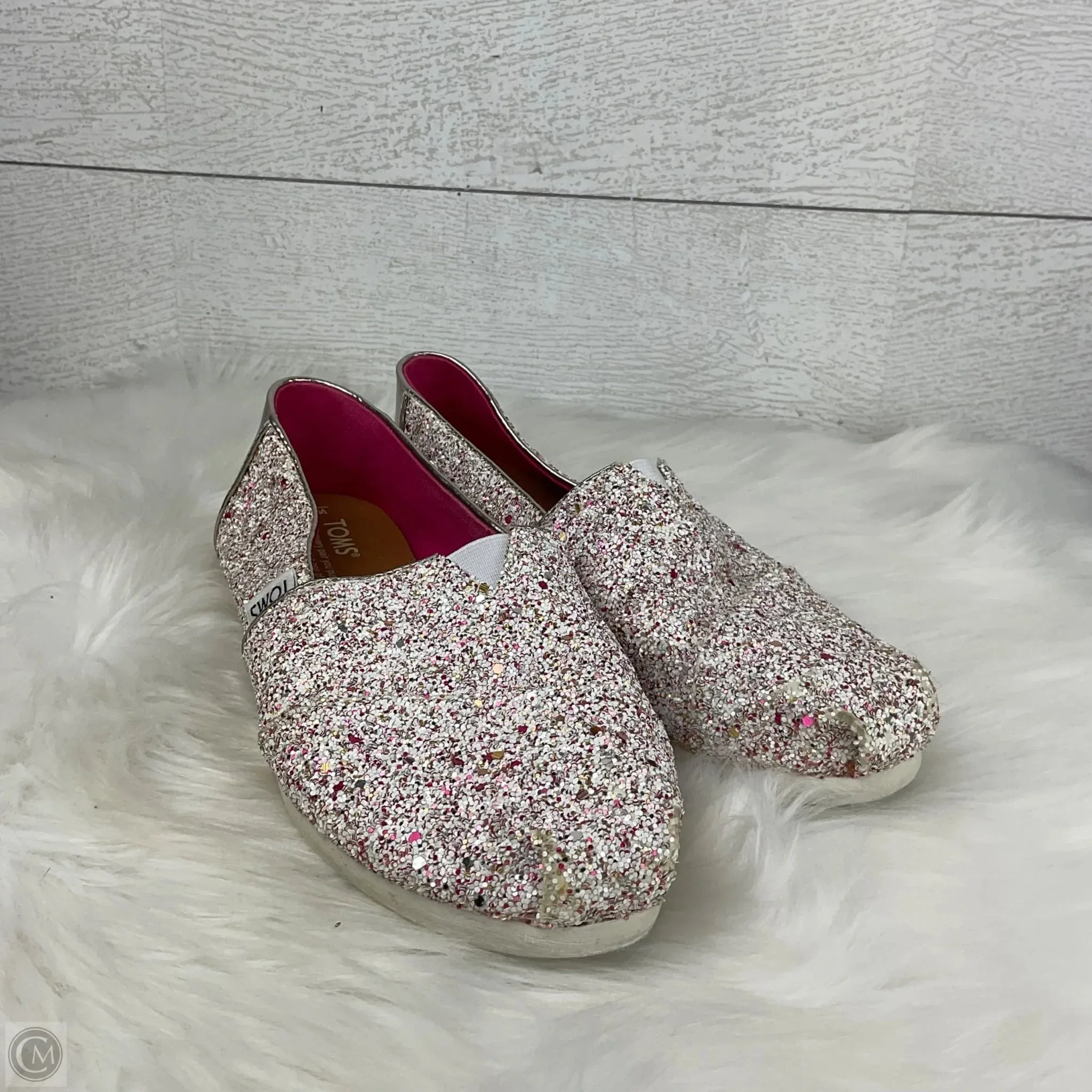 Shoes Flats By Toms In Pink, Size: 6.5 toms