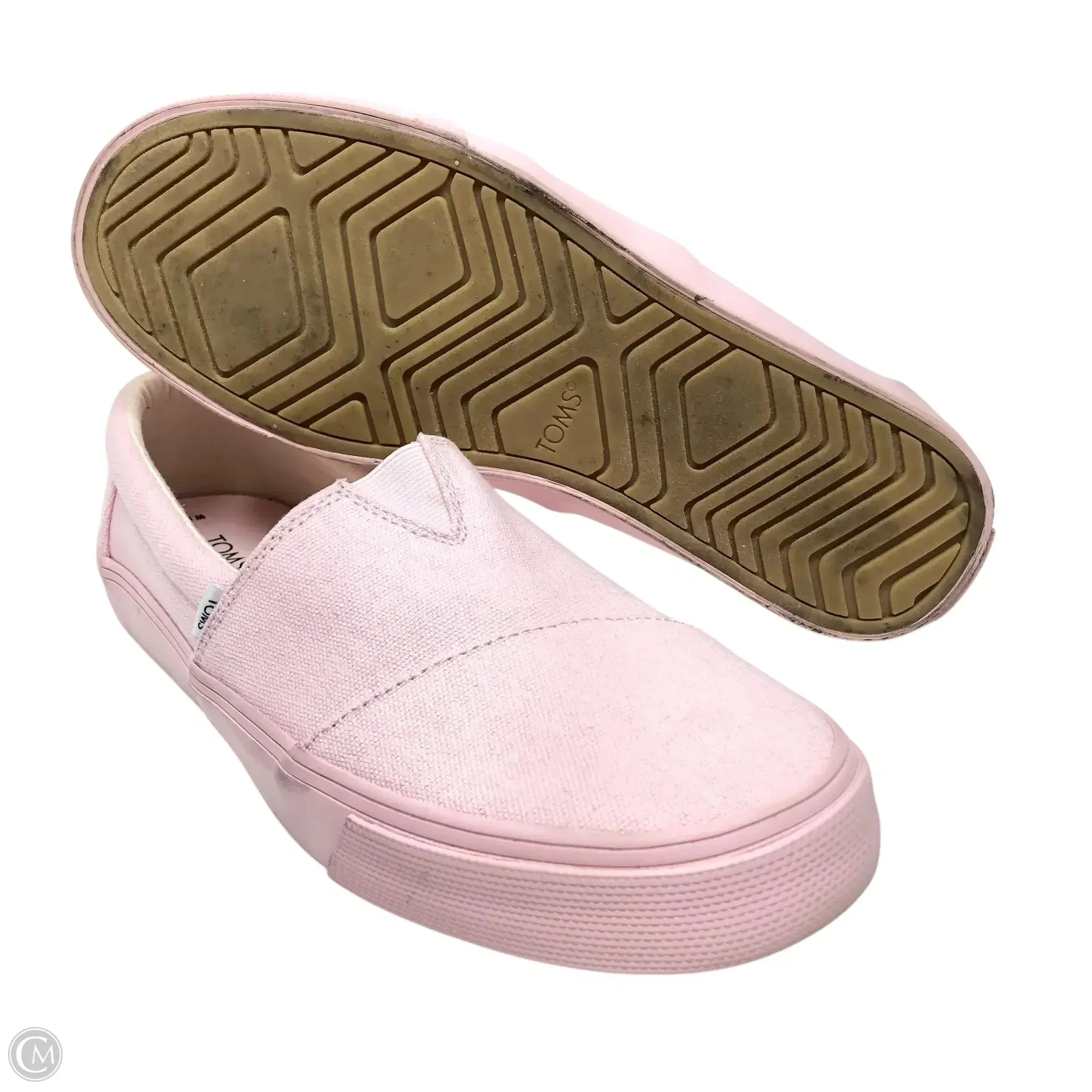 Shoes Flats By Toms In Pink, Size: 9 toms