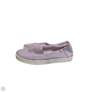 Shoes Flats By Toms In Purple, Size: 7.5 toms