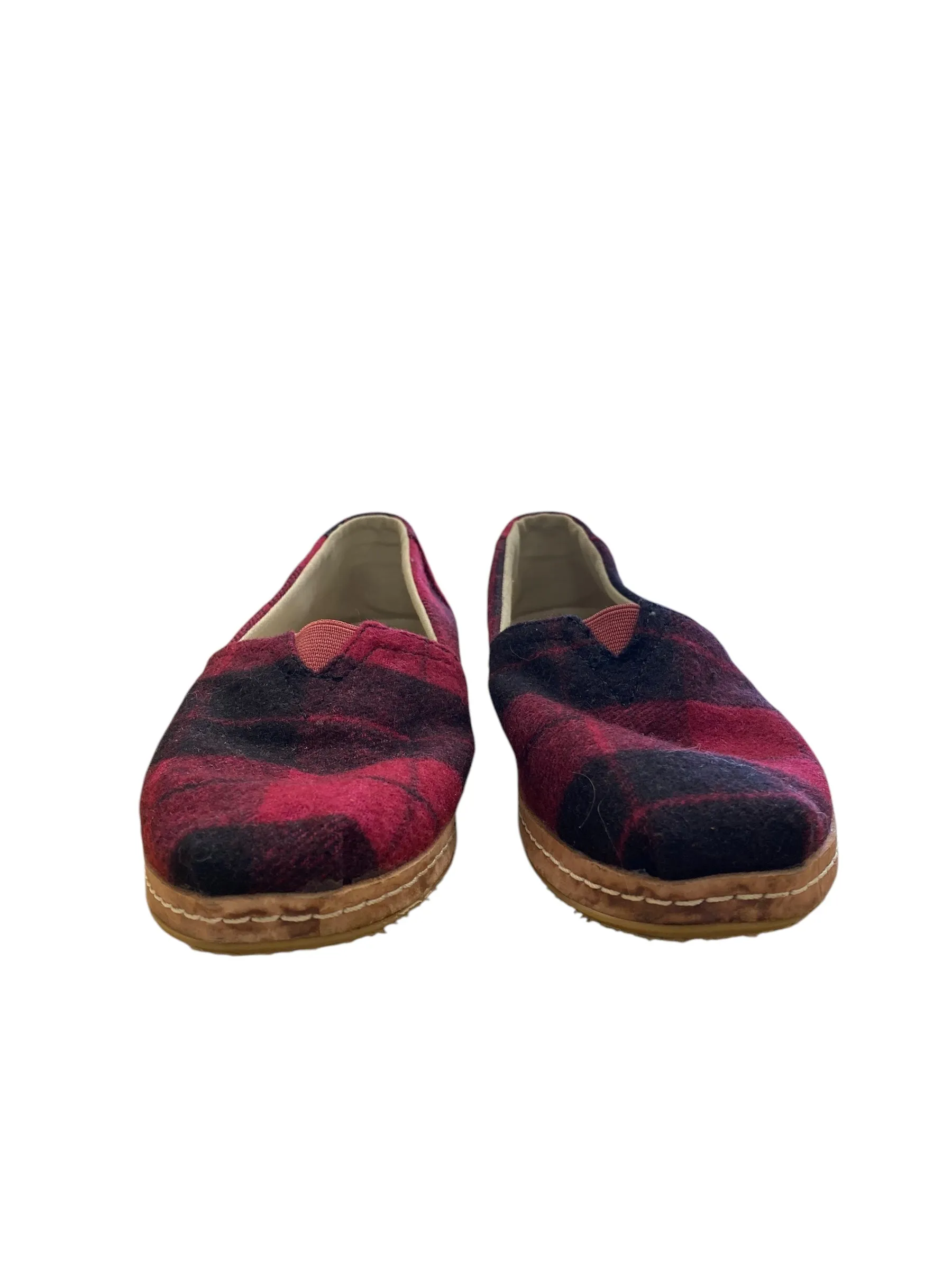 Shoes Flats By Toms In Red, Size: 7 toms