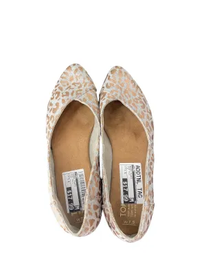 Shoes Flats By Toms In Rose Gold, Size: 7.5 toms