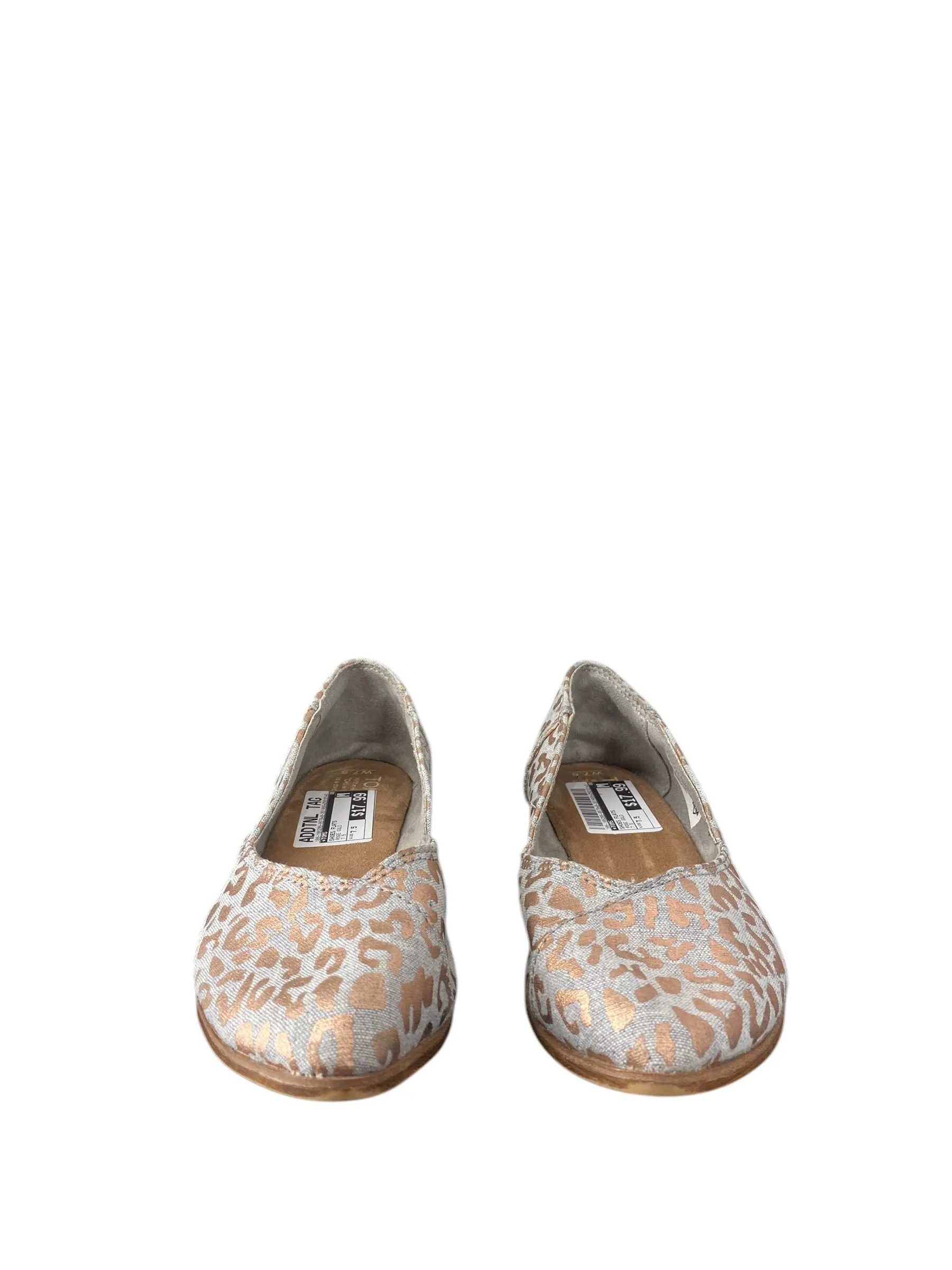 Shoes Flats By Toms In Rose Gold, Size: 7.5 toms