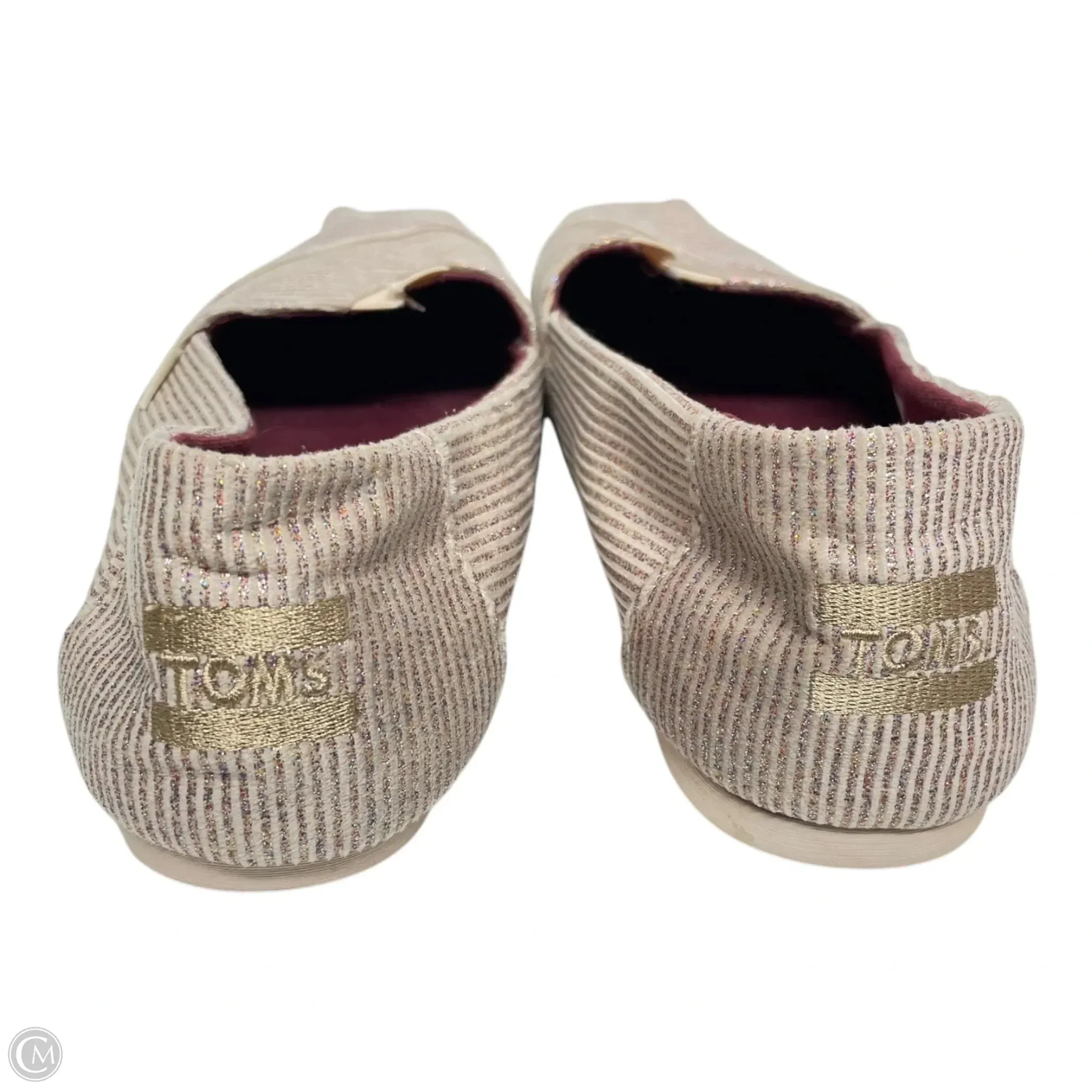Shoes Flats By Toms In Rose Gold, Size: 9.5 toms
