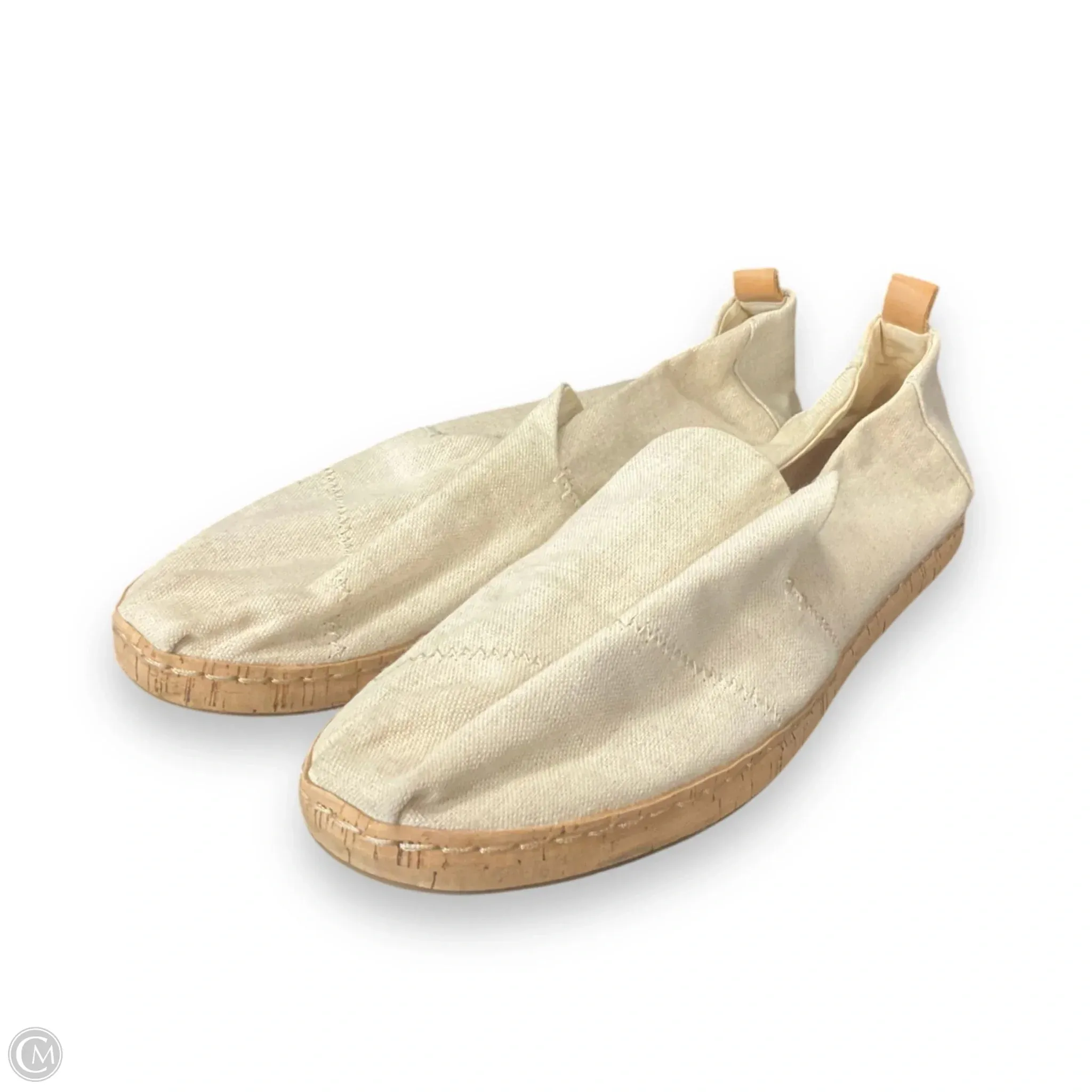 Shoes Flats By Toms In Tan, Size: 12 toms