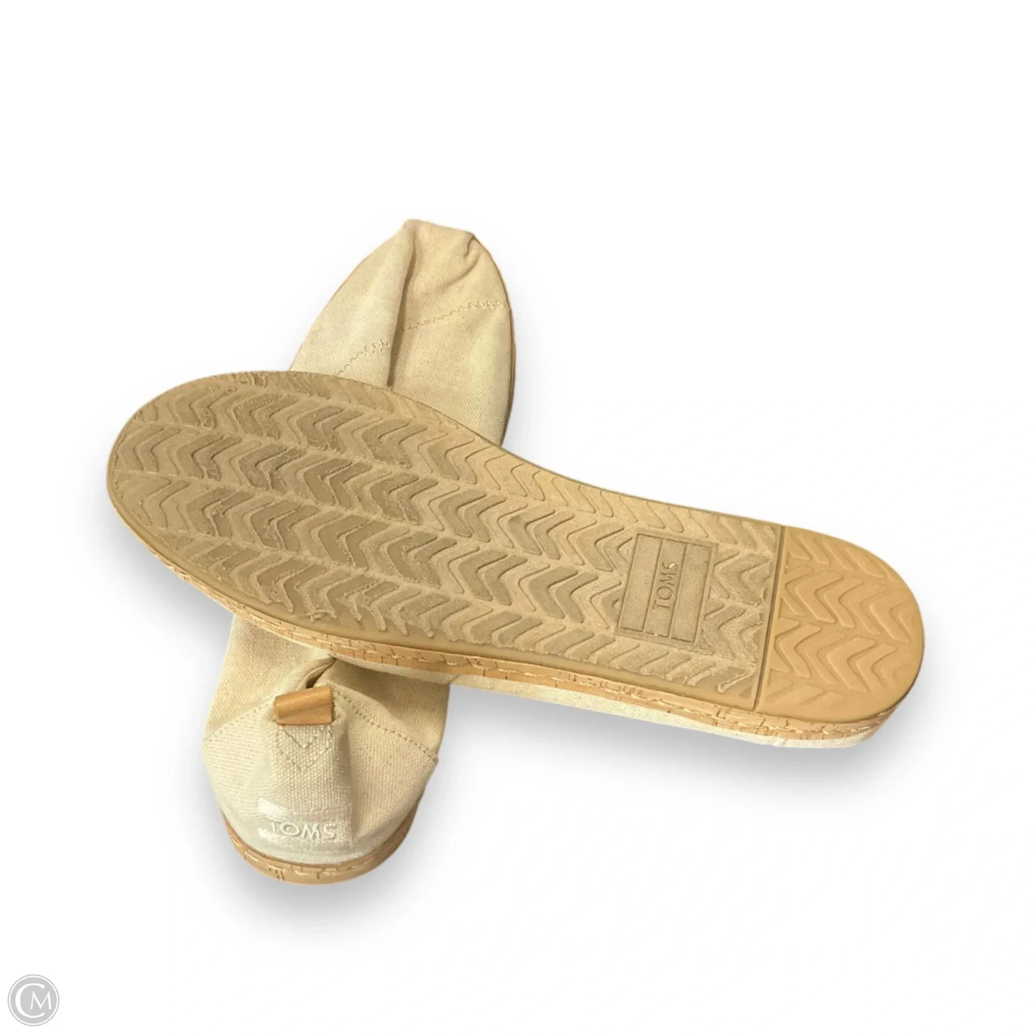 Shoes Flats By Toms In Tan, Size: 12 toms