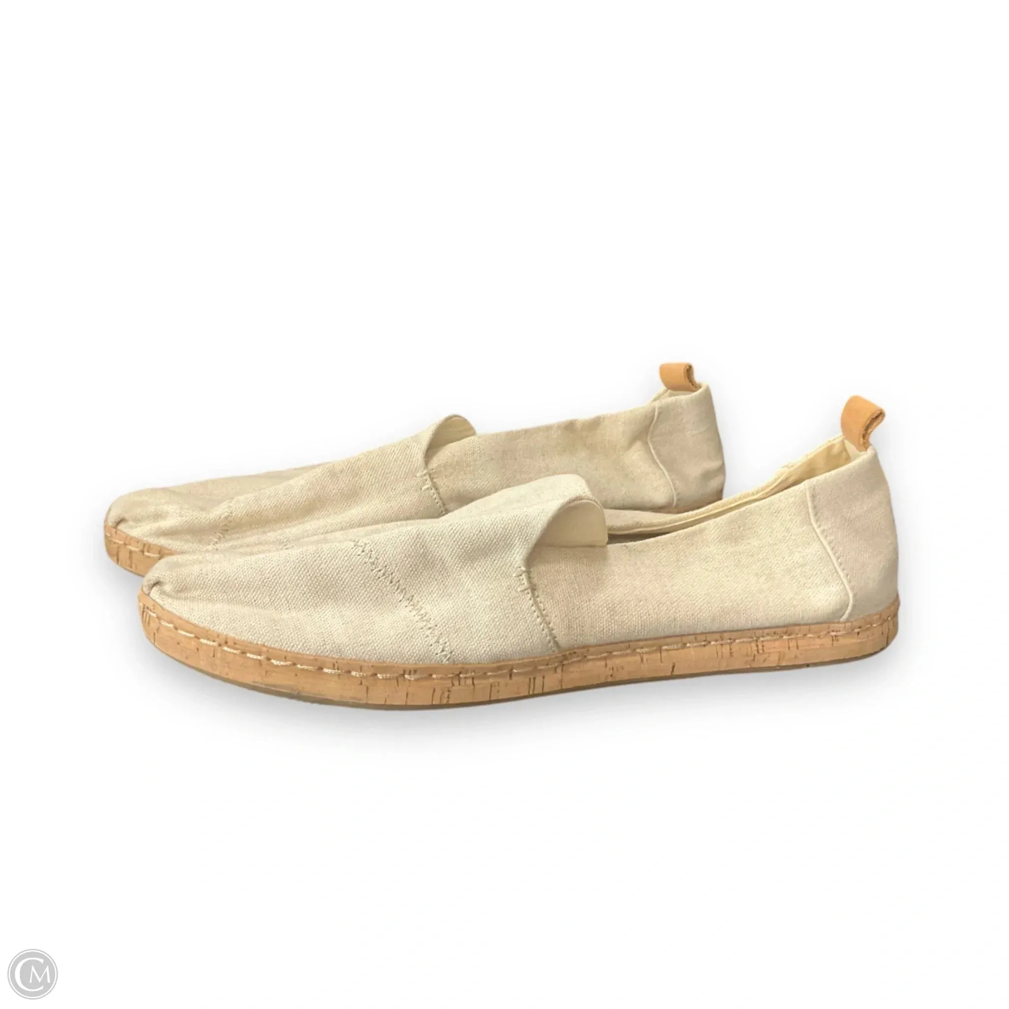 Shoes Flats By Toms In Tan, Size: 12 toms