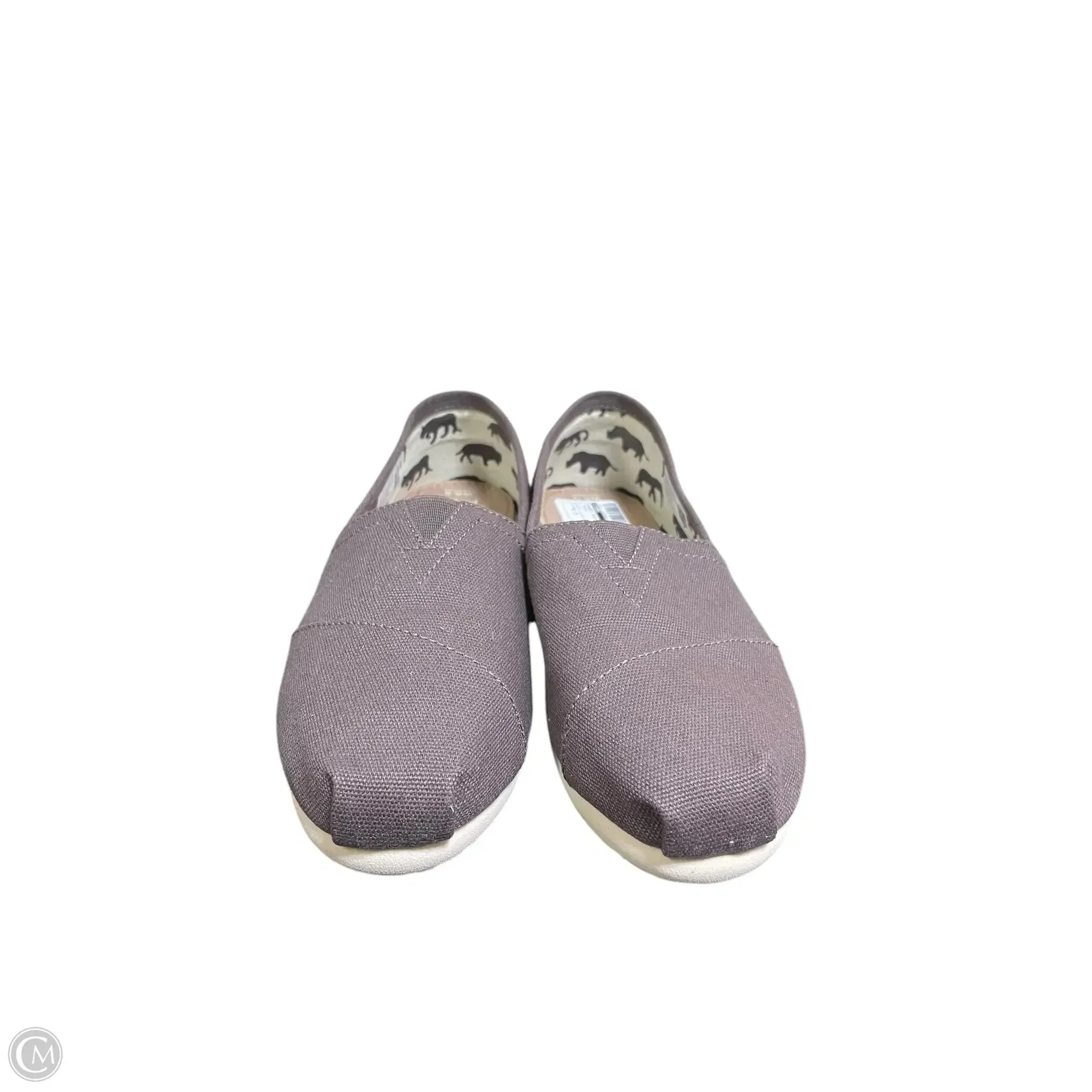 Shoes Flats By Toms In Taupe, Size: 6.5 toms