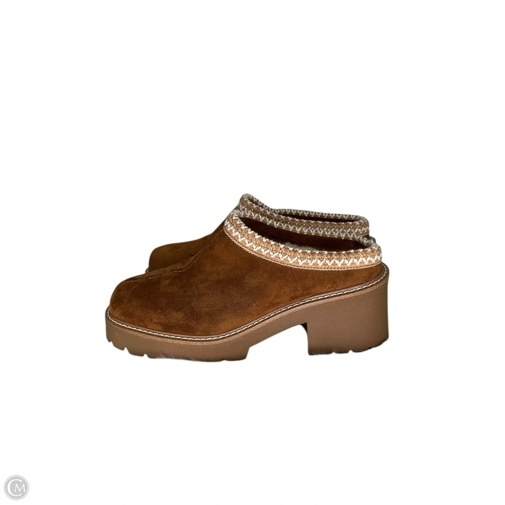 Shoes Heels Block By Steve Madden In Beige, Size: 9 steve madden