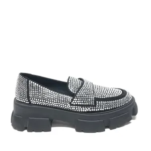 Shoes Heels Block By Steve Madden In Black & Silver, Size: 8 steve madden