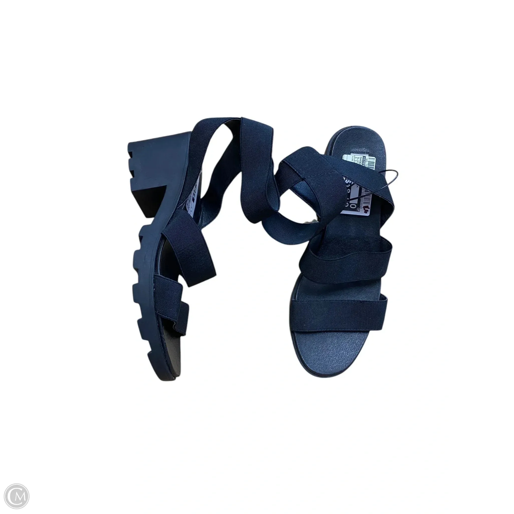 Shoes Heels Block By Steve Madden In Black, Size: 6.5 steve madden