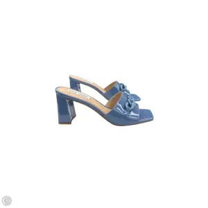 Shoes Heels Block By Steve Madden In Blue, Size: 9 steve madden