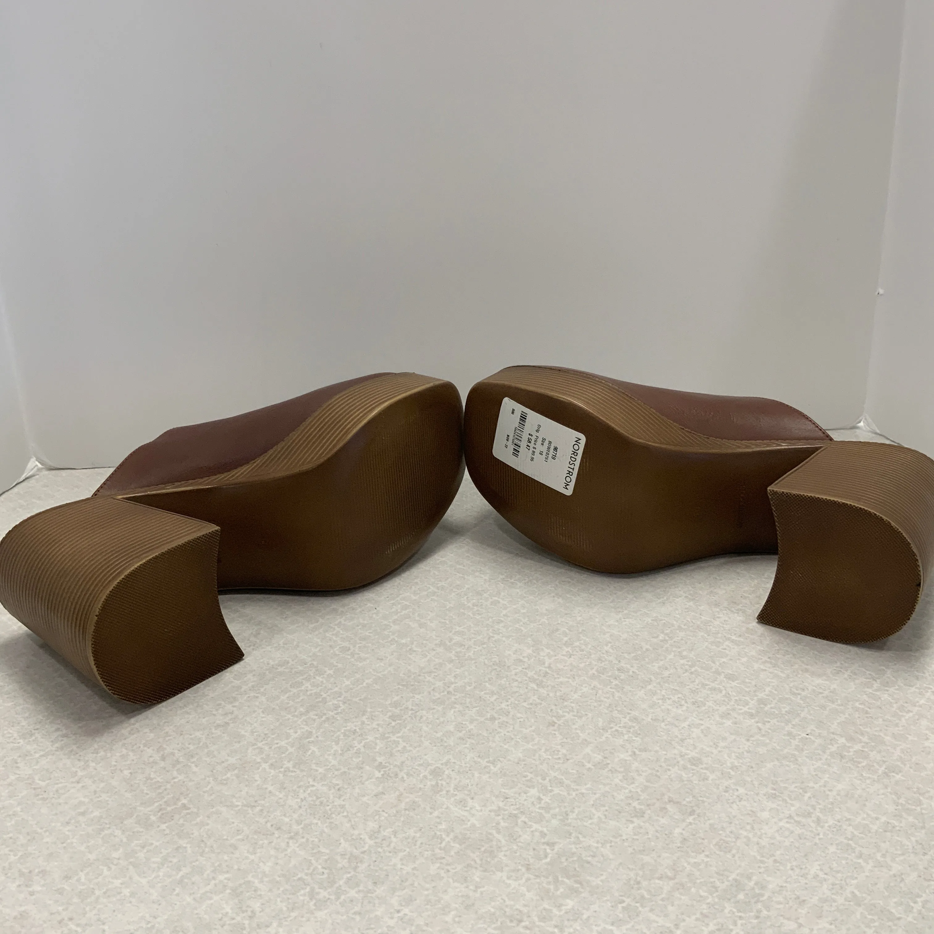 Shoes Heels Block By Steve Madden In Brown, Size: 10 steve madden