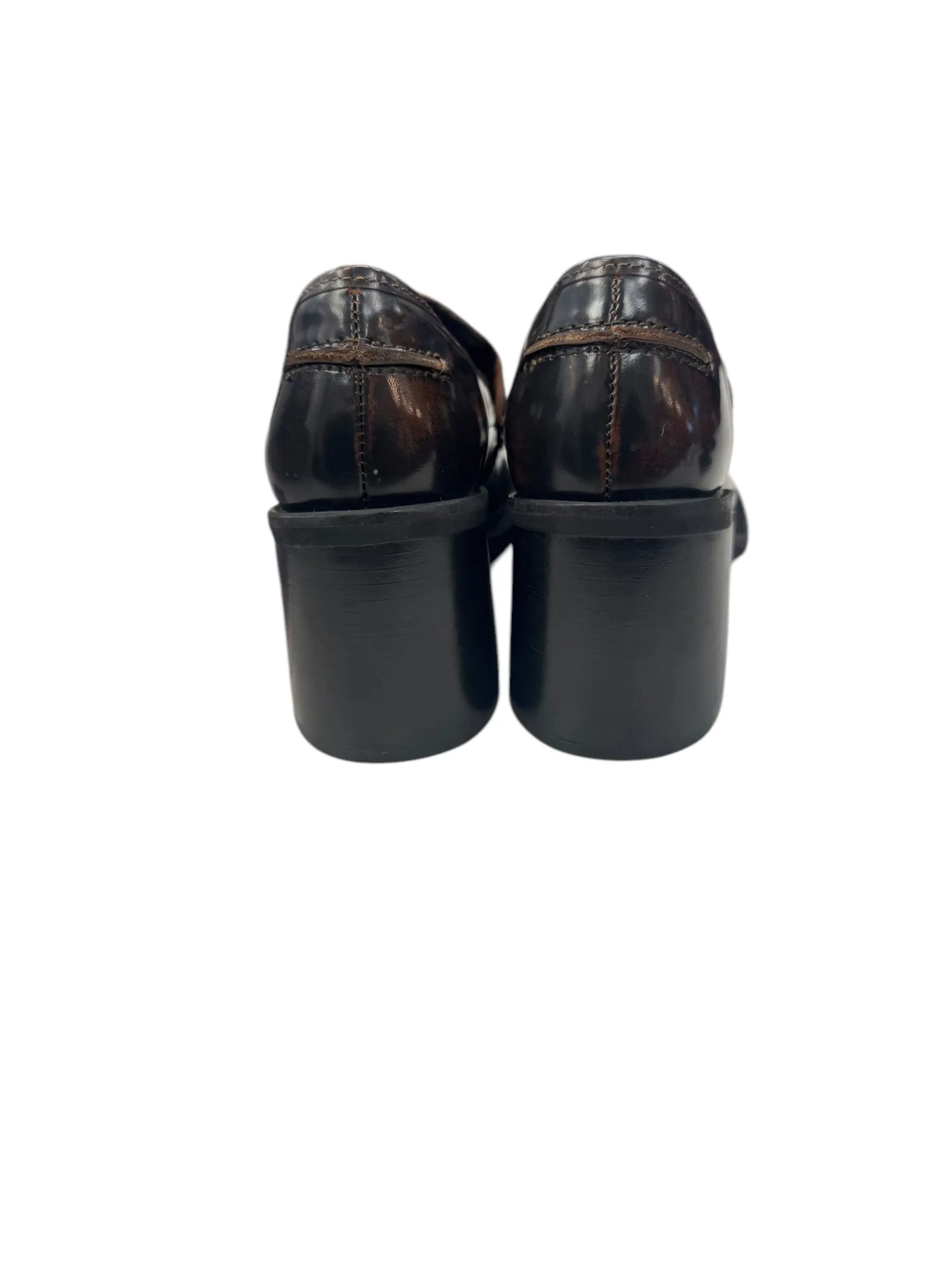 Shoes Heels Block By Steve Madden In Brown, Size: 8.5 steve madden