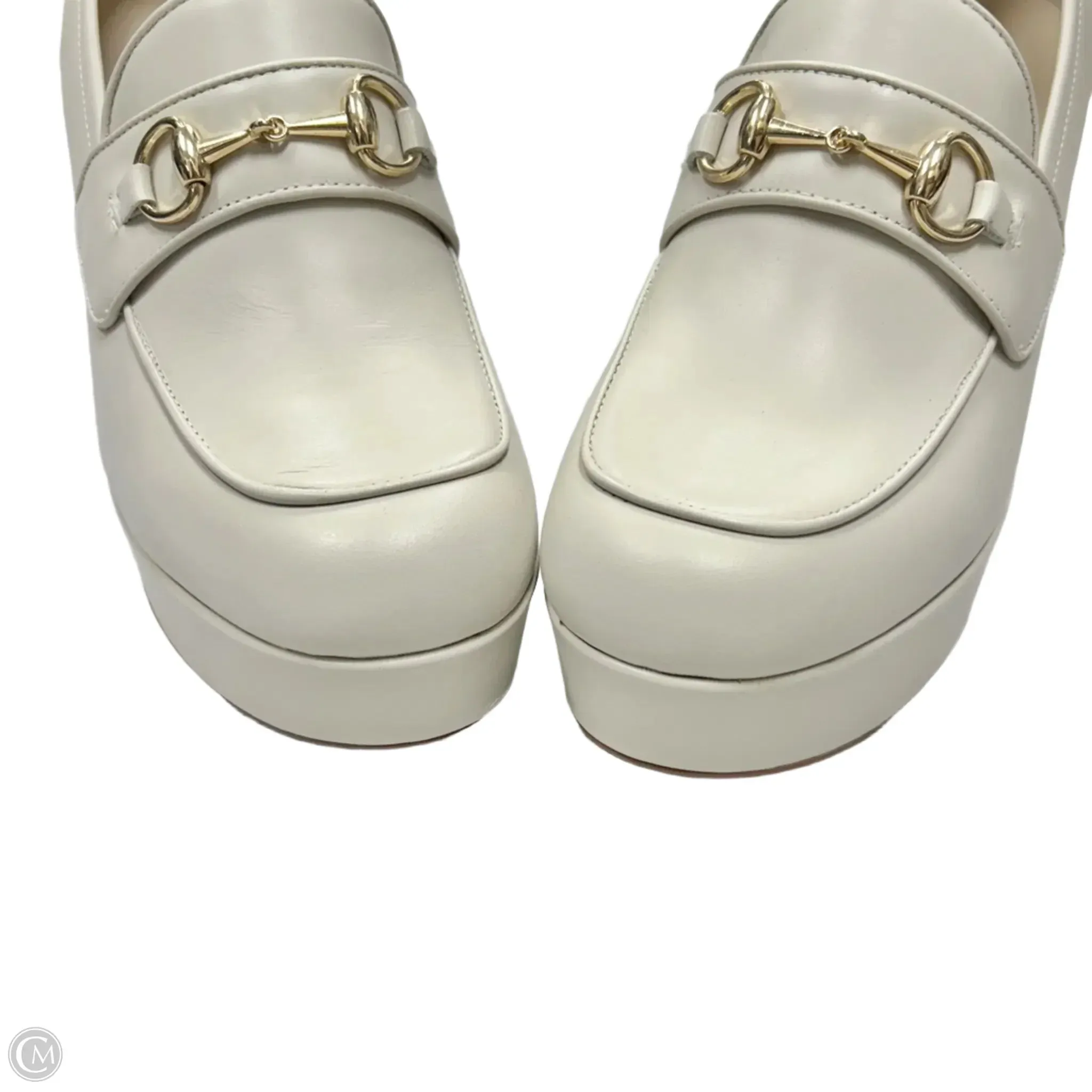 Shoes Heels Block By Steve Madden In Ivory, Size: 11 steve madden