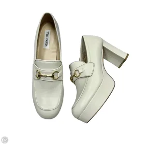 Shoes Heels Block By Steve Madden In Ivory, Size: 11 steve madden