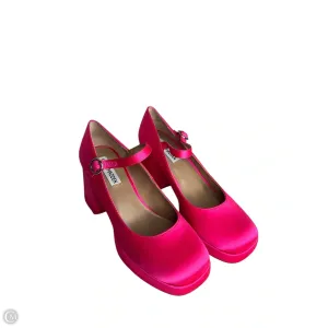 Shoes Heels Block By Steve Madden In Pink, Size: 7.5 steve madden